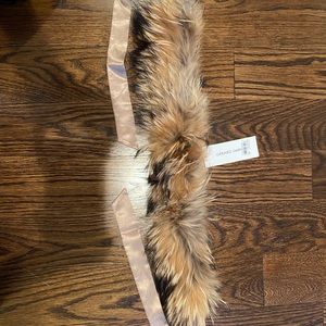 Gerard Darel Raccoon Fur Collar.